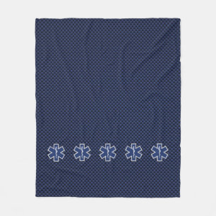 Couverture Polaire Star of Life Paramedic Carbon Fibre Style