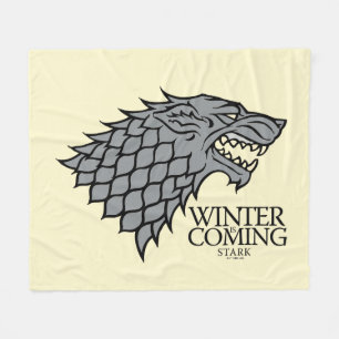 Couverture Polaire Stark Sigil - L'Hiver Arrive