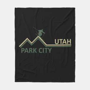 Couverture Polaire Station de ski Park city Utah