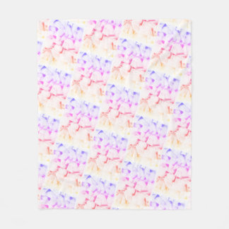 Couverture Polaire Sticker Coeur Art Timbre Ipanema