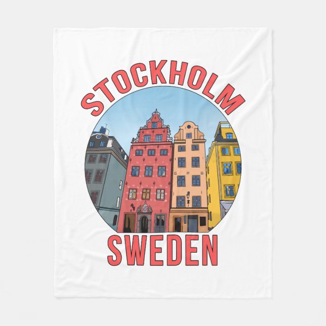 Couverture Polaire Stockholm Suède (Devant)