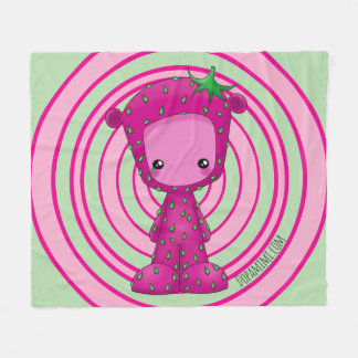 Couverture Polaire StrawberriMimi