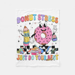Couverture Polaire Stress De Donut Faites Votre Meilleur Thé Super De