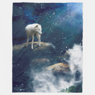 COUVERTURE POLAIRE STRIDER LOUP ARCTIC