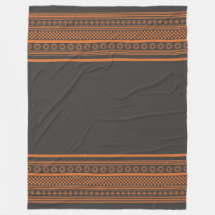 Couverture Polaire Style intemporel - Motif grec ancien Rhodes