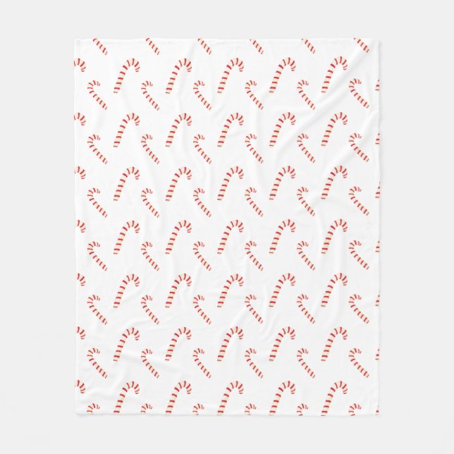 Couverture Polaire Sucre de canne Motif (Devant)