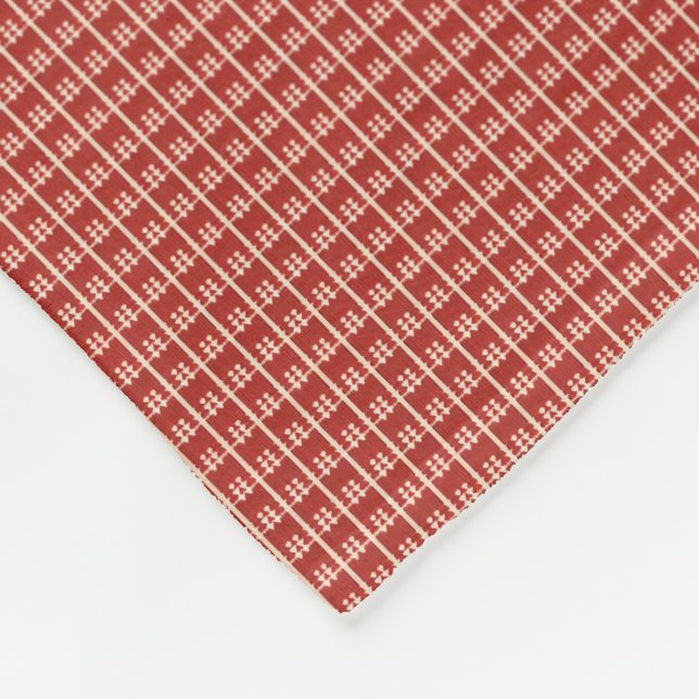 Couverture Polaire Suédois Folk Knit (Coin)