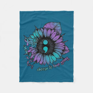 Couverture Polaire Suicide Prevention Awareness Shirt Choose To Keep 