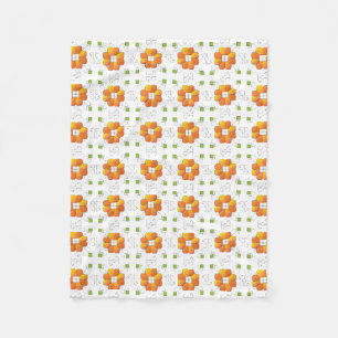 Couverture Polaire SUN traditionnel letton conception géométrique IX