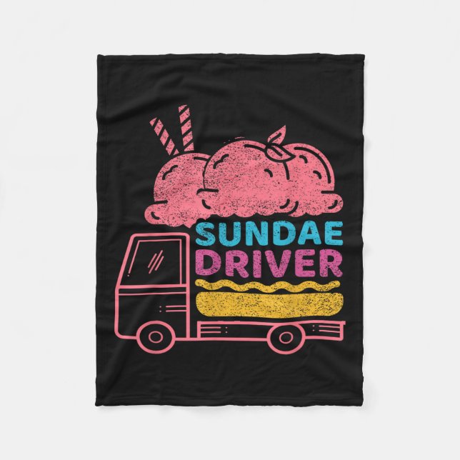 Couverture Polaire Sundae Driver Weed Strain  (Devant)