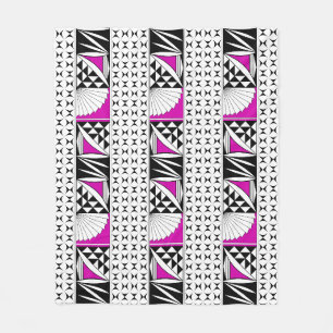 Couverture Polaire Sunrise autochtone du sud-ouest en rose