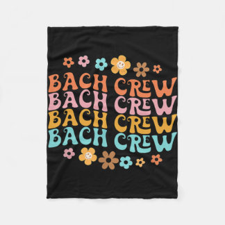 Couverture Polaire Super Bach Crew Funny Bachelorette fête de la mari