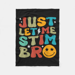 Couverture Polaire Super Laisse-Moi Stim Bro Enfants Garçons Autisme