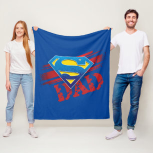 Couverture Polaire Super Papa Stripes