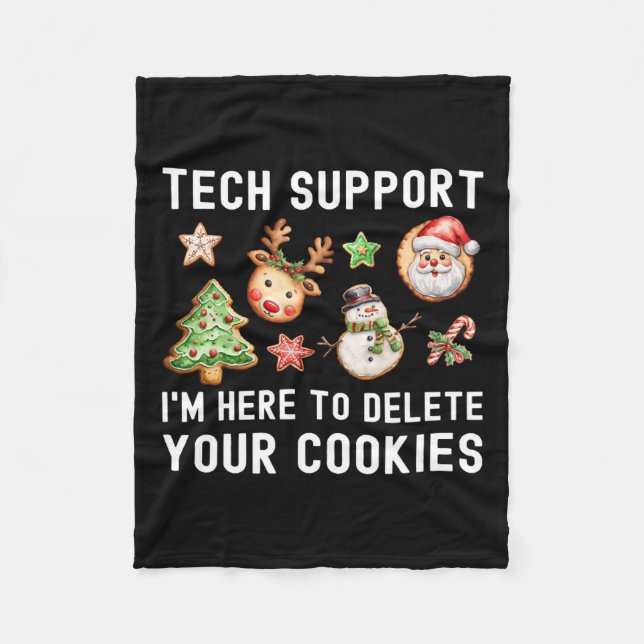 Couverture Polaire Support technique de Noël ici pour supprimer les c (Devant)