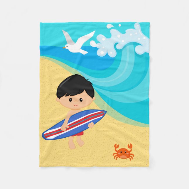 Couverture Polaire Surfer (Devant)