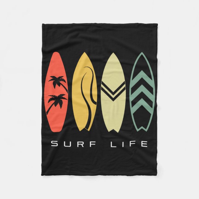 Couverture Polaire Surfing Apparel - Surfer Surf _3  (Devant)