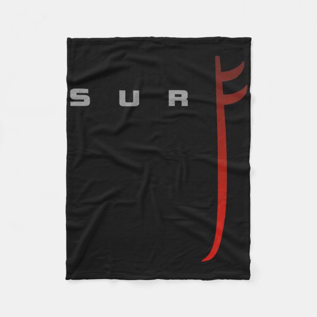 Couverture Polaire Surfing Apparel - Surfer Surf _4  (Devant)