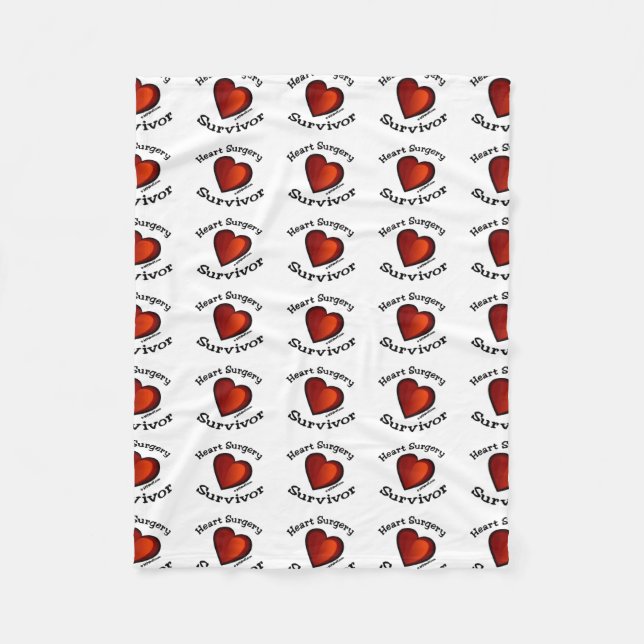 Couverture Polaire Survivant de chirurgie cardiaque (Devant)