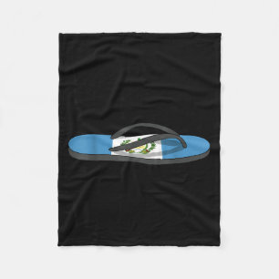 Couverture Polaire Survivant de la chancla Guatemala Drapeau guatémal