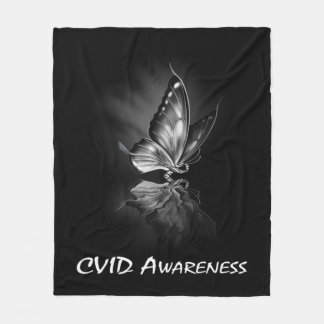 Couverture Polaire Sweatshirt de sensibilisation au CVID au ruban pap