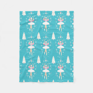 Couverture Polaire Sweet Pastel Nutcracker Noël