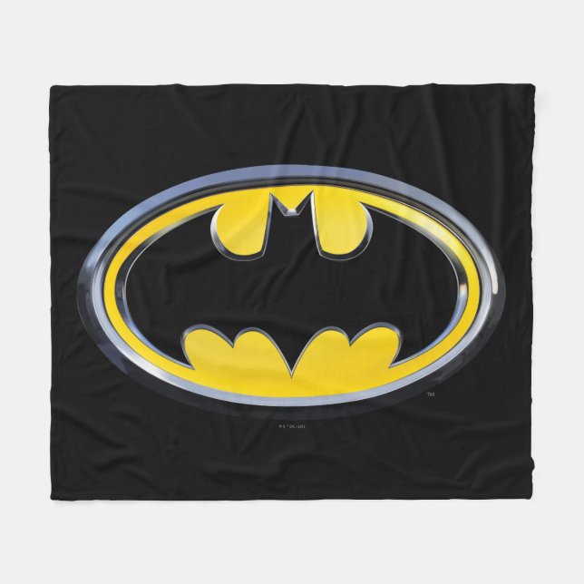 Couverture Polaire Symbole Batman | Logo classique (Devant (Horizontal))