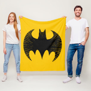 Couverture Polaire Symbole Batman   Logo Streak