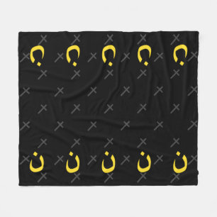 Couverture Polaire Symbole chrétien Nazaréen Solidarité et Croix