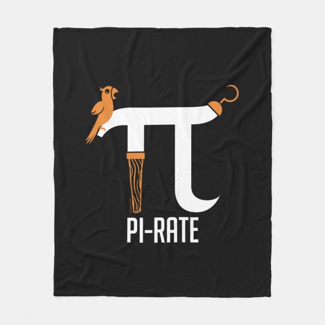 Couverture Polaire Symbole de pirate (Devant)