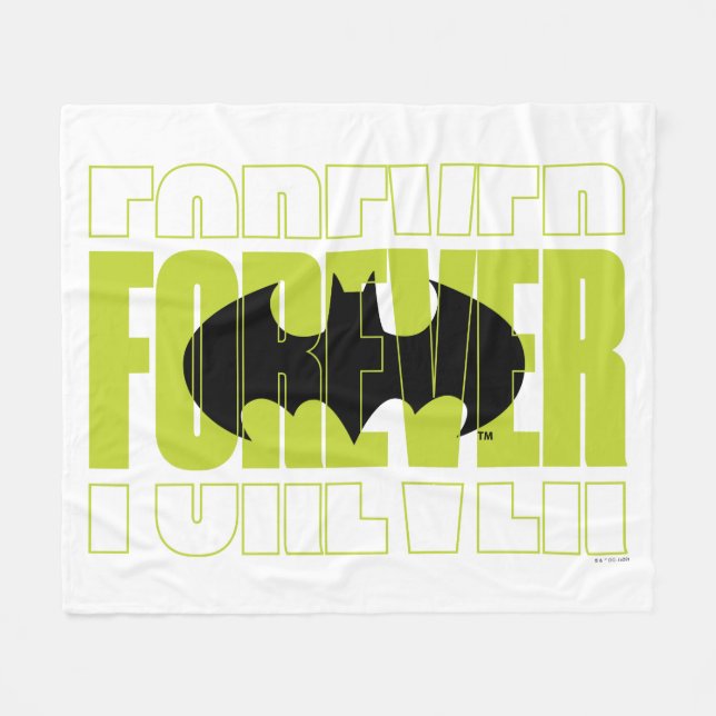 Couverture Polaire Symbole de typographie de Batman (Devant (Horizontal))