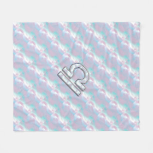 Couverture Polaire Symbole Libra Mère de style perle