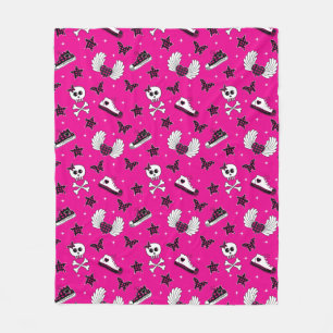 Couverture Polaire Symboles d'Emo
