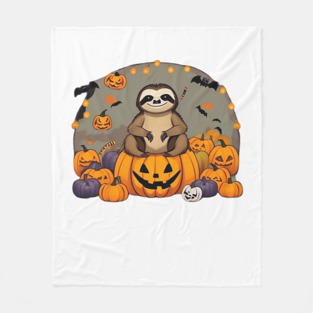 Couverture Polaire T-shirt classique de Sloth-o-ween (Devant)