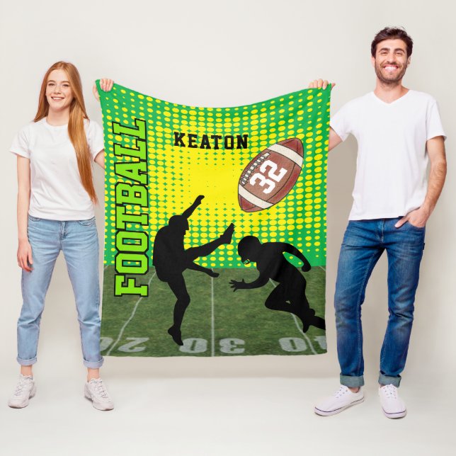 Couverture Polaire T-shirts de Football (En situation)