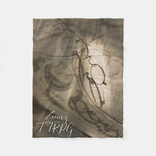 Couverture Polaire Tabletop Role Playing Game Blanket (Devant)