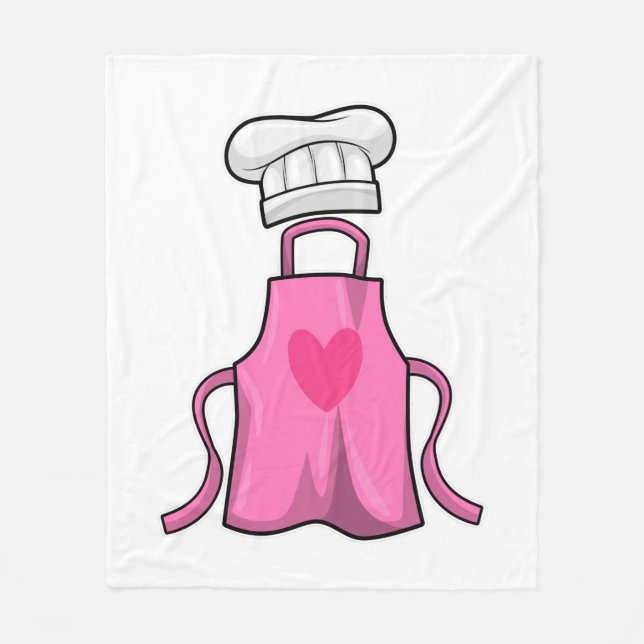 Couverture Polaire tablier de cuisine et casquette de Cuisine avec co (Devant)