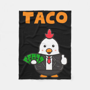 Couverture Polaire Taco Trump Épouse Toujours Les Drôle Fantastiques