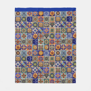 Couverture Polaire Talavera Carrelage Image Style Sud-Ouest Simple