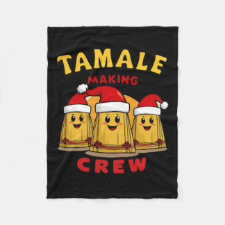 Couverture Polaire Tamale Making Crew Tamale Saison Drôle Chr Mexicai