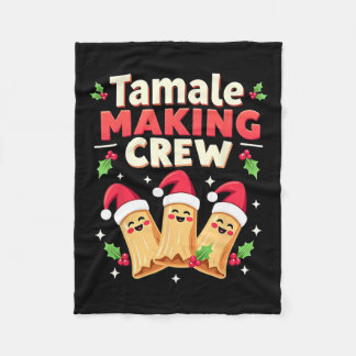 Couverture Polaire Tamale Making Crew Tamale Saison Drôle Chr Mexicai