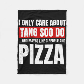 Couverture Polaire Tang Soo Do Sparant Martial Artist Karate Master