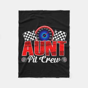 Couverture Polaire Tante Pit Crew Racing Famille Voiture de course Ga