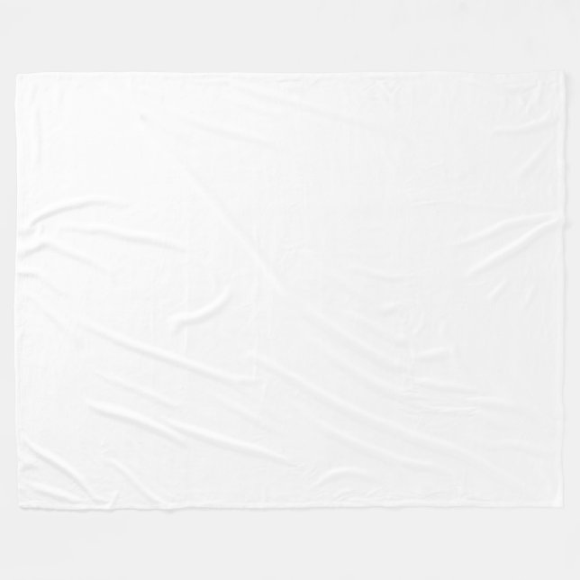 Couverture Polaire Tao Fleece Blanket moderne noir et blanc (Devant (Horizontal))