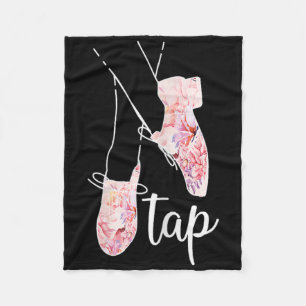 Couverture Polaire Tap Dance Lover Tap Danseuse Professeur de danse