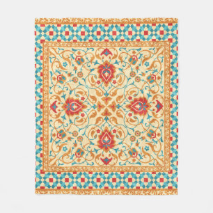 Couverture Polaire Tapis oriental, motif ornemental ornemental, stylé