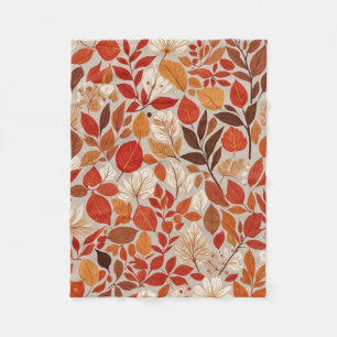Couverture Polaire Tapisserie d'automne