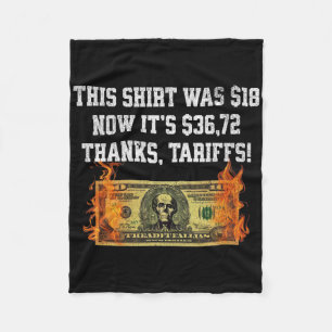 Couverture Polaire Tariffé ! Trump China Meme Tee - 104% Funny Tra