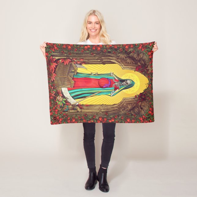 Couverture Polaire Tarot de Père Noël Muerte - la mort sainte (En situation)