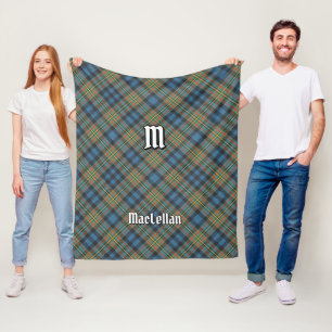 Couverture Polaire Tartan ancien du clan MacLellan